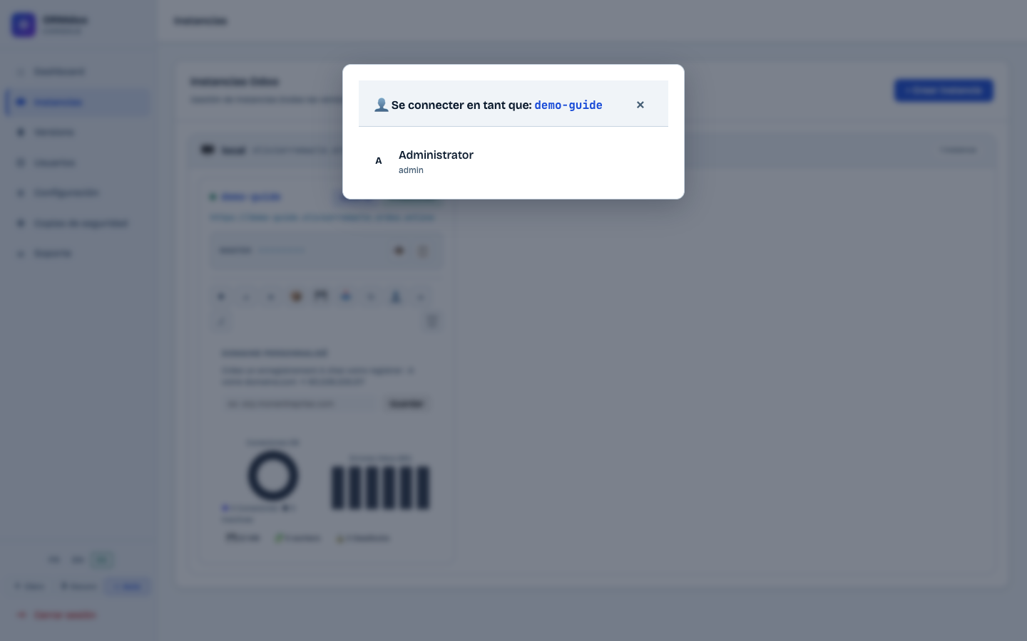 Conectar como usuario de Odoo